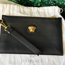 Load image into Gallery viewer, VERSACE Medusa Clutch Black
