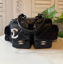 Load image into Gallery viewer, CHANEL Calfskin Quilted Large Cambon Multipocket Reporter

