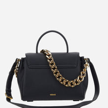 Load image into Gallery viewer, BRAND NEW VERSACE Medusa Top Handle Chain Bag Black Gold Large
