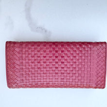 Load image into Gallery viewer, Prada Madras Continental Woven Leather Wallet
