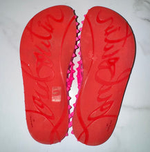 Load image into Gallery viewer, Christian Louboutin Red Bottom Flip Flop Sandals  Size 8 US / 38 EU
