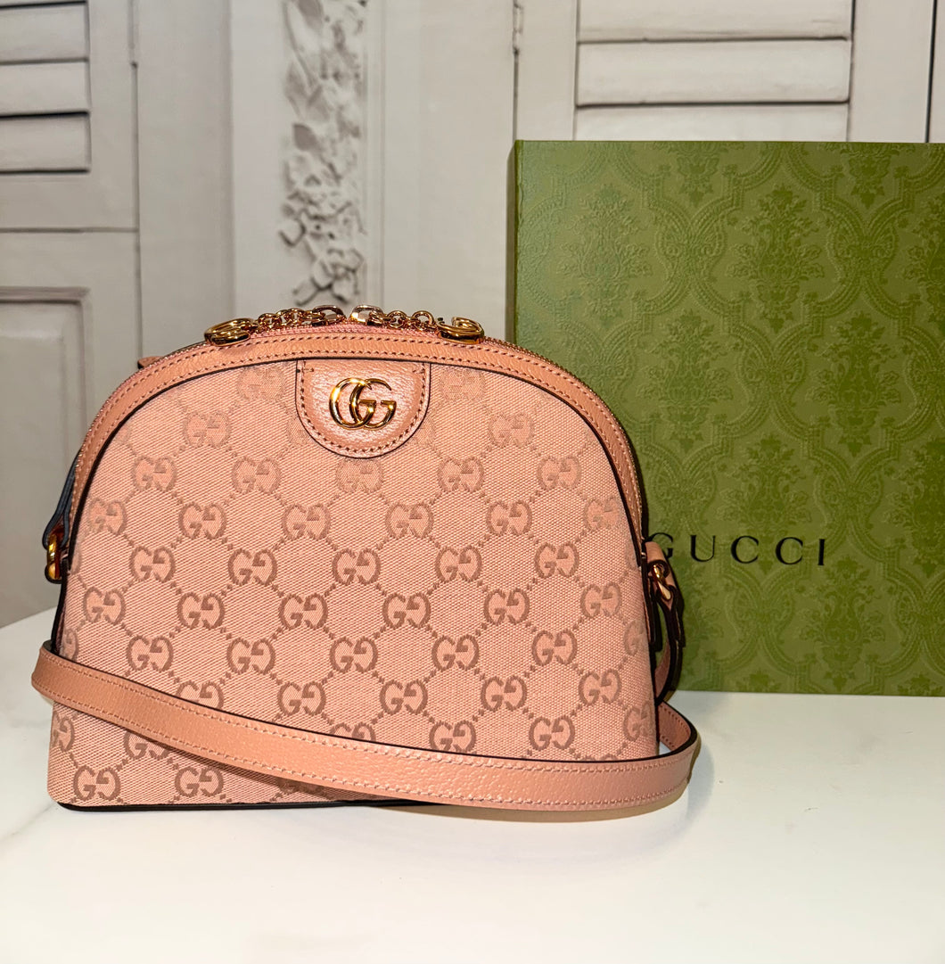 BRAND NEW Gucci Dome Shoulder Bag Rose Pink