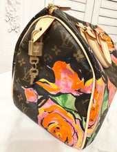 Load image into Gallery viewer, PRELOVED Louis Vuitton Monogram Roses Speedy 30
