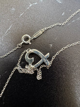 Load image into Gallery viewer, TIFFANY &amp; CO. Sterling Silver Small Paloma Picasso Loving Heart Pendant Necklace
