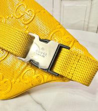 Load image into Gallery viewer, PRELOVED GUCCI Calfskin GG Tennis Embossed Bumbag
