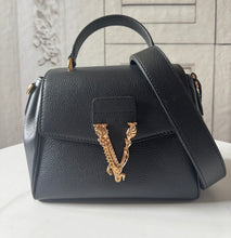 Load image into Gallery viewer, BRAND NEW Versace Virtus Convertible Top Handle Bag
