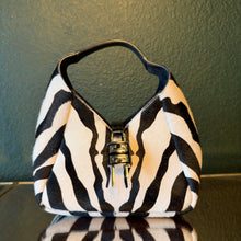 Load image into Gallery viewer, GIVENCHY Mini G-Hobo bag in Zebra Ponyhair
