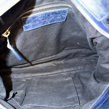 Load image into Gallery viewer, Balenciaga Town Navy Giant Silver Hardware
