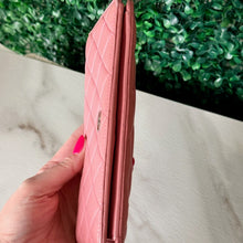 Load image into Gallery viewer, Chanel Pink Quilted Continental Bifold Wallet
