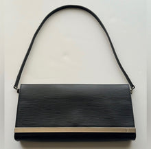 Load image into Gallery viewer, Louis Vuitton Black Epi Sevigne Clutch
