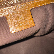 Load image into Gallery viewer, Gucci GG Monogram Lurex Heart Lock Boston Bag
