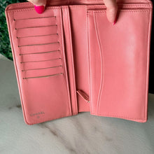 Load image into Gallery viewer, Chanel Pink Quilted Continental Bifold Wallet
