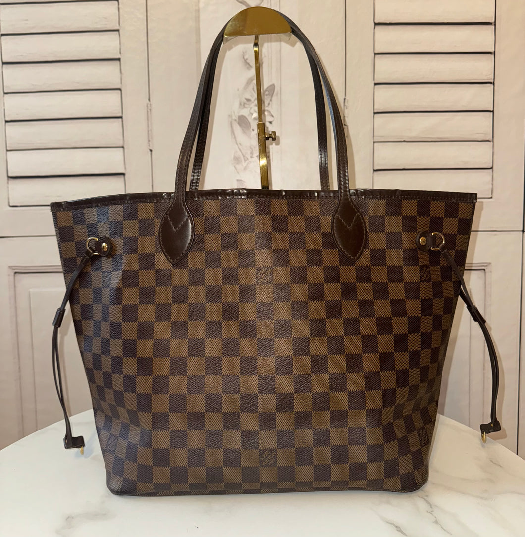 PRELOVED Louis Vuitton Damier Ebene Neverfull MM