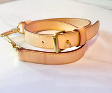 Load image into Gallery viewer, Louis Vuitton Adjustable Vachetta Leather Shoulder Strap
