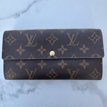 Load image into Gallery viewer, Louis Vuitton Monogram Fleuri Sarah Wallet
