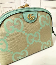 Load image into Gallery viewer, BRAND NEW Gucci Dome Jumbo GG Shoulder Bag Pepperlight Mint
