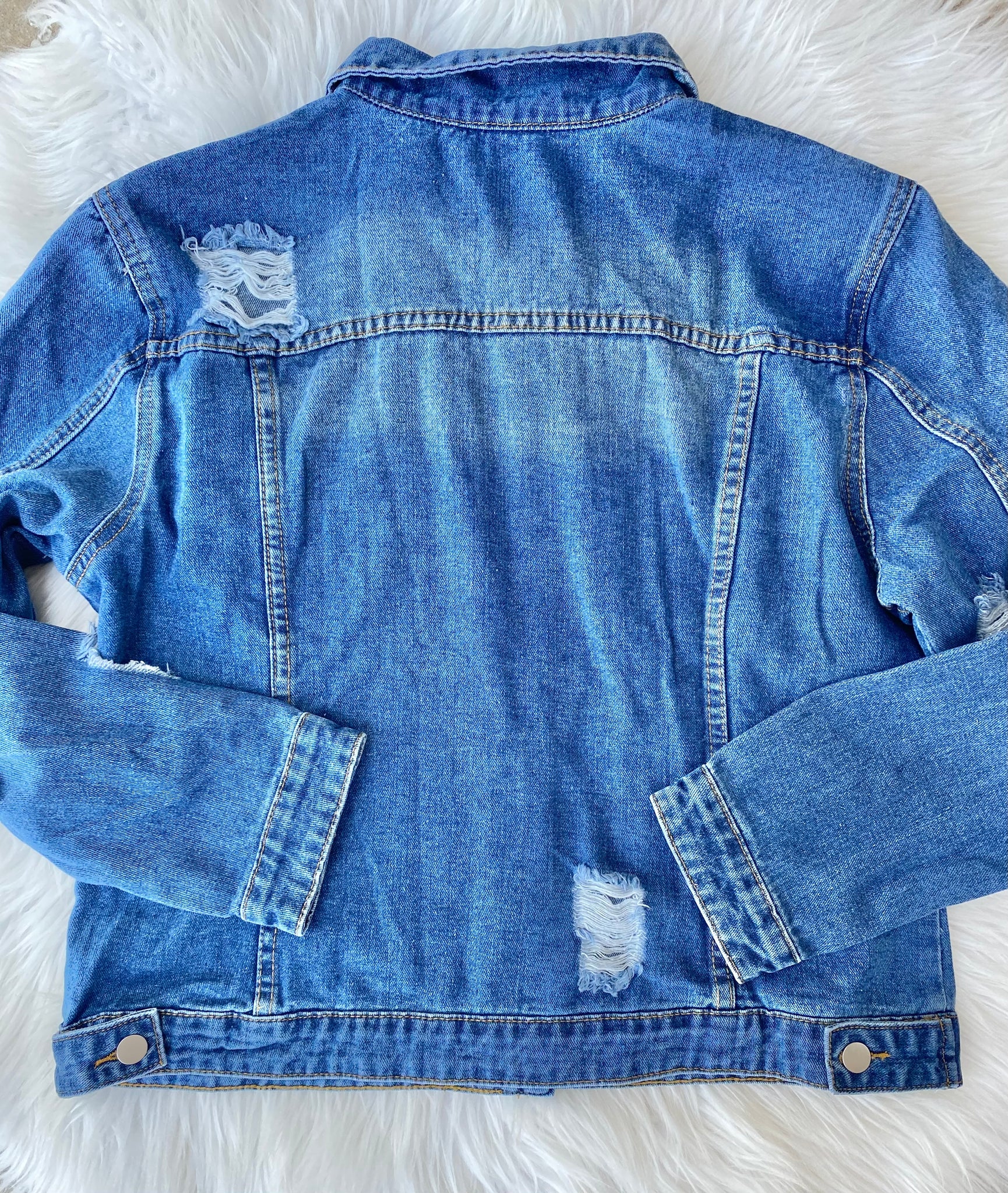 LV Inspired Denim Jackets – The Ranch House