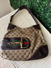 Load image into Gallery viewer, GUCCI GG Canvas Hasler Hobo
