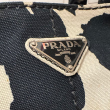 Load image into Gallery viewer, PRELOVED Prada Cow Print Canapa Tote
