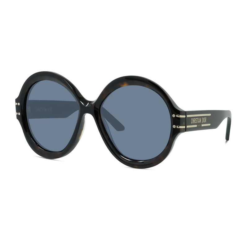 BRAND NEW CHRISTIAN Sunglasses DIOR DIORSIGNATURE R1U 20B0 Dark Havana/Blue