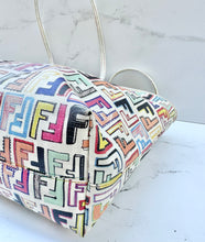 Load image into Gallery viewer, PRELOVED FENDI Zucca Spalmati Multicolor White Tote
