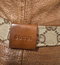 Load image into Gallery viewer, PRELOVED GUCCI Leather Bucket Hat Large
