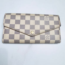Load image into Gallery viewer, Louis Vuitton Damier Azur Sarah Wallet NM
