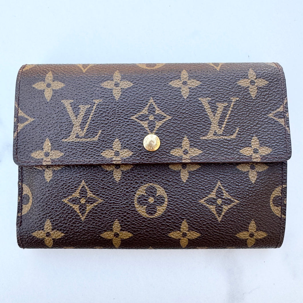 Louis Vuitton Porte Tresor Etui Papiers Trifold Wallet