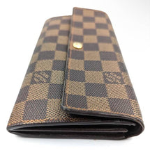 Load image into Gallery viewer, Louis Vuitton Sarah Wallet Damier Ebene
