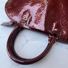 Load image into Gallery viewer, Louis Vuitton Vernis Amarante Bundle: Alma GM and Small Agenda
