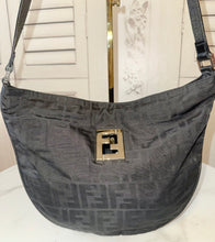 Load image into Gallery viewer, PRELOVED FENDI Zucca Nylon Shoulder Bag
