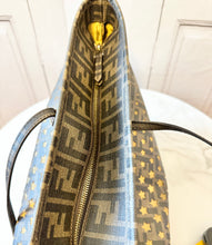 Load image into Gallery viewer, PRELOVED FENDI Zucca Star Spalmati Roll Tote
