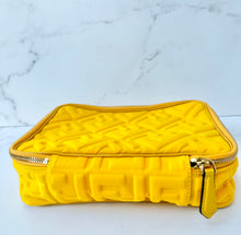 Load image into Gallery viewer, PRELOVED Fendi FF Embossed Lycra Cosmetic Case
