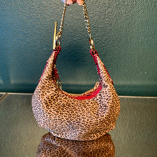 Load image into Gallery viewer, FENDI Chef Chain Hobo Pony Hair Leopard
