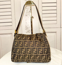 Load image into Gallery viewer, PRELOVED FENDI Zucca Mama Baguette
