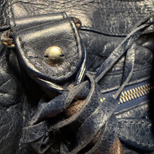 Load image into Gallery viewer, Balenciaga Town Navy Giant Silver Hardware

