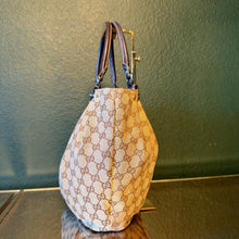 Load image into Gallery viewer, Gucci Brown GG Canvas Pelham Tote
