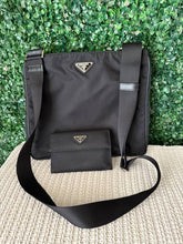 Load image into Gallery viewer, Prada Nylon Bundle:  Tessuto Messenger Bag and Wallet

