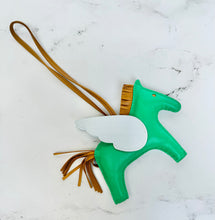 Load image into Gallery viewer, PRELOVED HERMES Rodeo Pegase Horse MM Bag Charm
