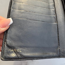 Load image into Gallery viewer, PRELOVED Chanel Caviar Timeless CC French Wallet Black
