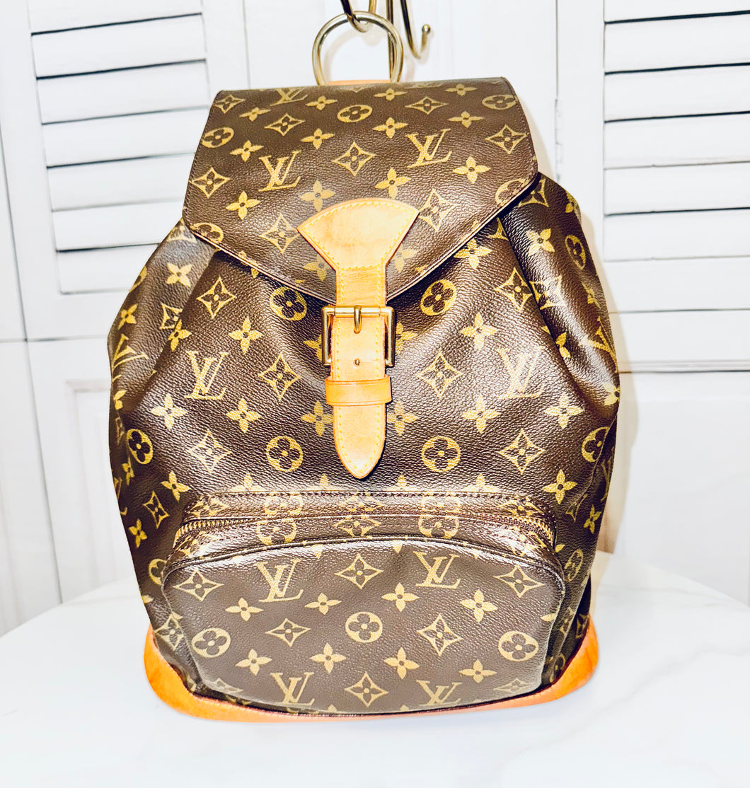 PRELOVED Louis Vuitton Montsouris GM Backpack