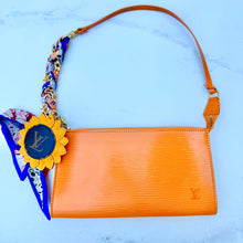 Load image into Gallery viewer, Louis Vuitton Epi Pochette Accessories Mandarin Orange
