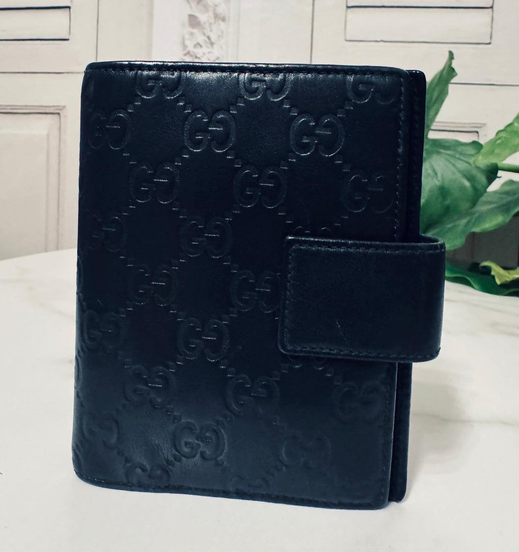 Gucci Guccisima Small Ring Agenda Black