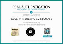 Load image into Gallery viewer, PRELOVED GUCCI Sterling Silver Interlocking G Pendant Necklace
