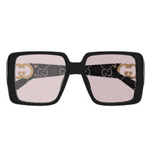 Load image into Gallery viewer, BRAND NEW Gucci Sunglasses GG1692S 006 Black/Dusky Pink
