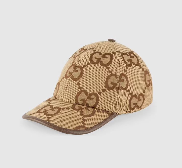 BRAND NEW Gucci Jumbo GG Monogram Baseball Hat size Medium