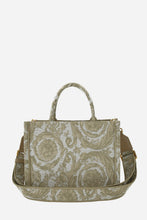 Load image into Gallery viewer, BRAND NEW VERSACE Athena Small Tote in Jacquard Beige
