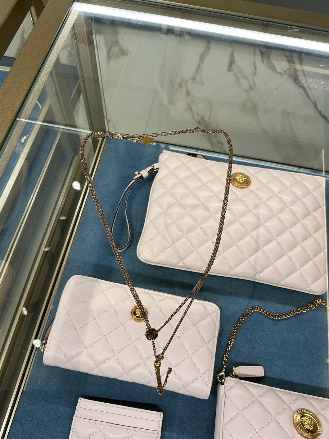 BRAND NEW VERSACE virtus necklace