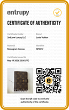 Load image into Gallery viewer, Louis Vuitton Monogram Porte Papier Zippe Wallet SP0012
