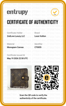 Load image into Gallery viewer, Louis Vuitton Compact Zippé Wallet
